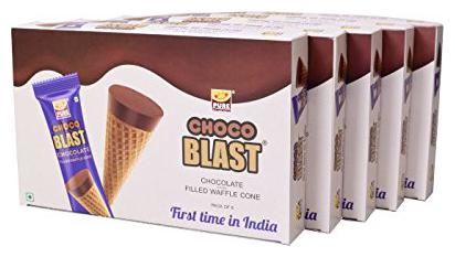 

Chocolate ChocoBlast Cone - Bundle Pack of 5 (Each Pack 1 x 6) - 450 g