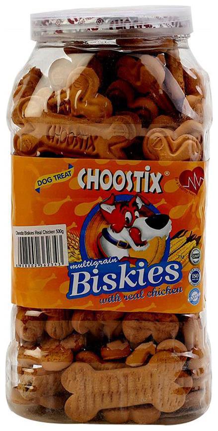 

Choostix Pet Food - Biskies Real Chicken 500 g