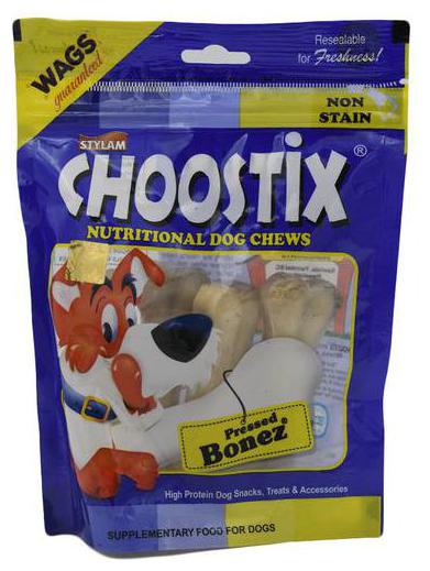 

Choostix Pet Food - Pressed Bonez 4 pcs
