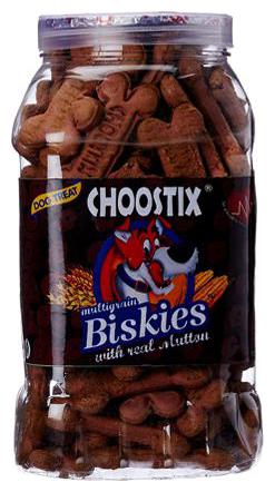 

Choostix Pet Food Biskies Real Mutton 500 g