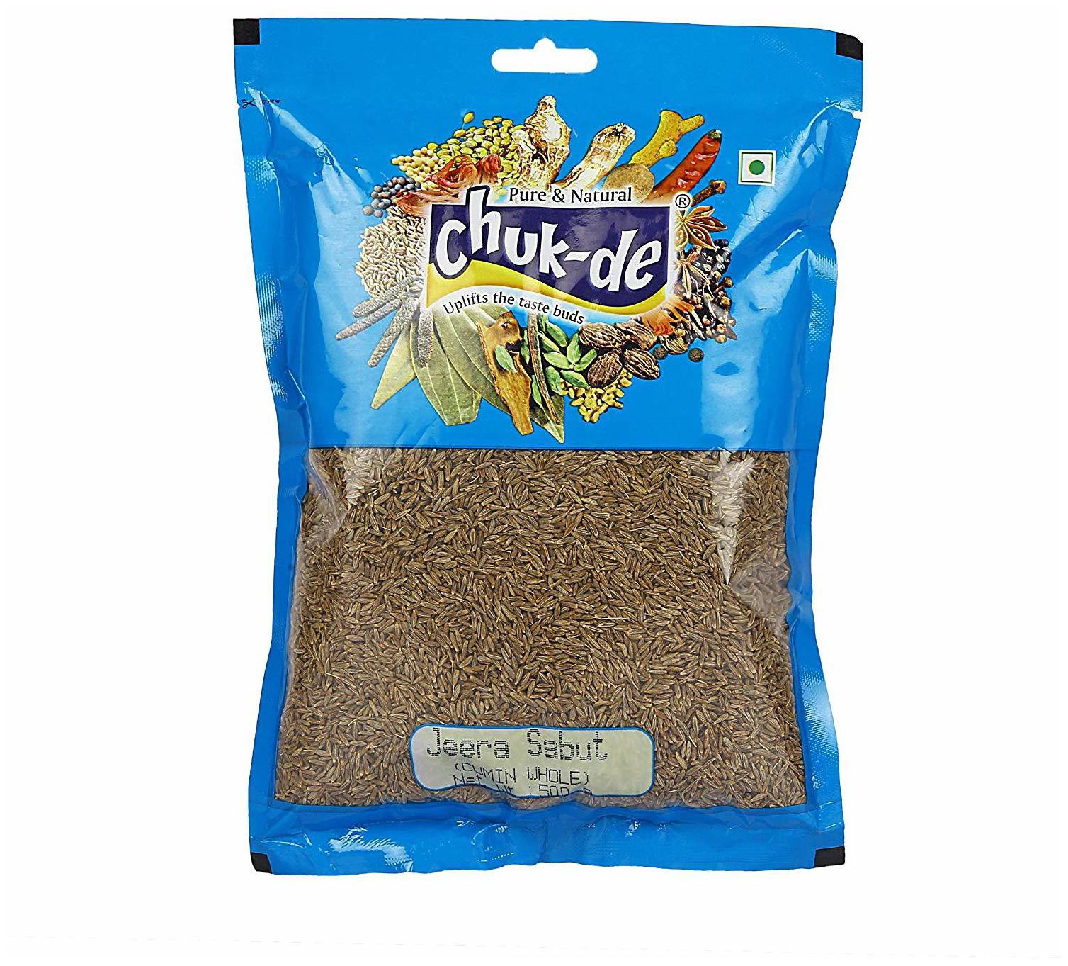 

Chukde Spices Jeera Cumin Seeds 500g Pack Of 1