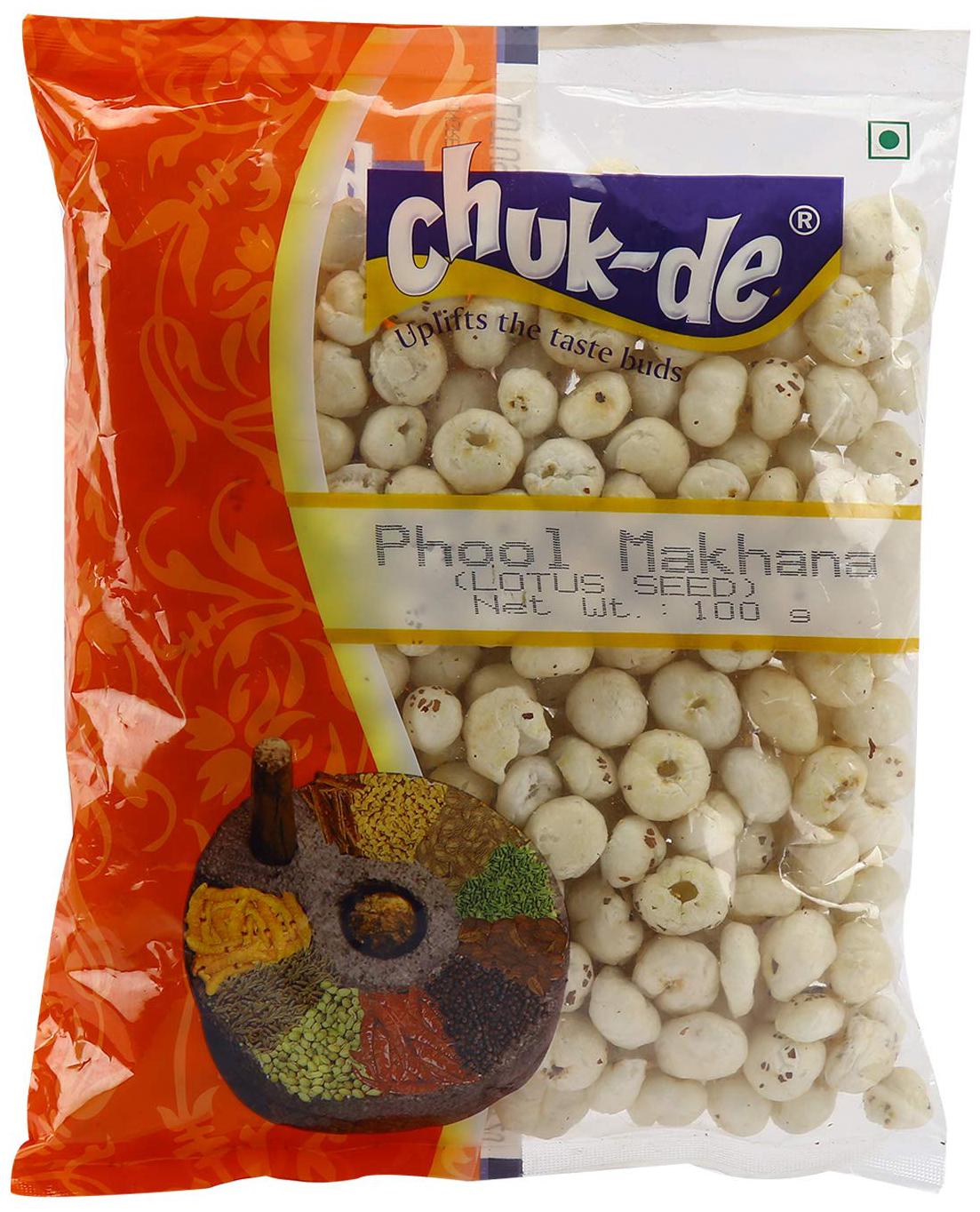 

Chukde Spices Phool Makhana Lotus Seed Foxnut 100 g