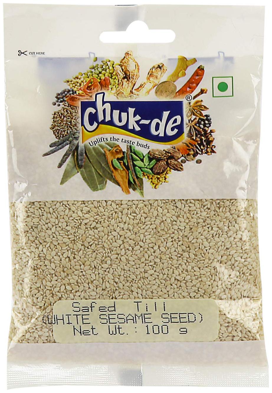 

Chukde Spices Safed Til (White Sesame Seed) 100 g