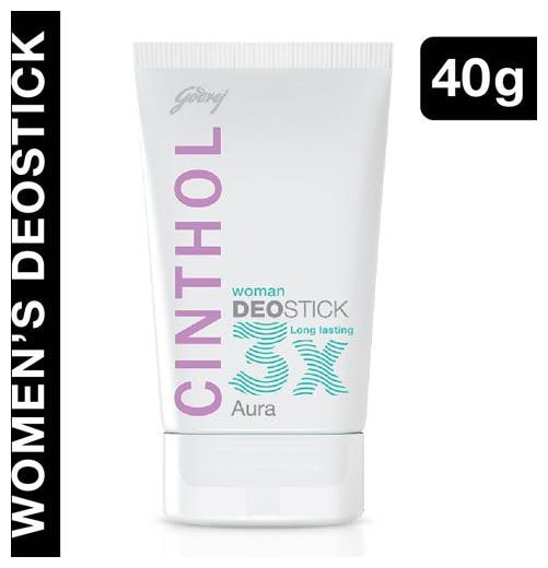 

Cinthol Deo Stick - Aura for Women 40 g