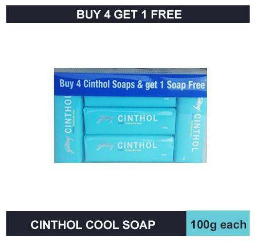 

Cinthol Deodorant Soap Cool 100 g