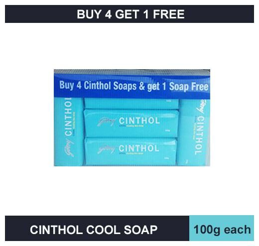 

Cinthol Deodorant Soap Cool 100 g