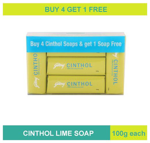 

Cinthol Lime Soap 100 g 4
