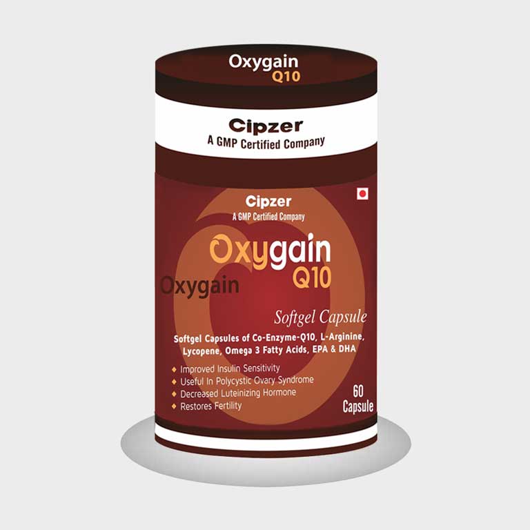 

CIPZER Oxygain Q-10 Softgel Capsule 60 Capsules ( Pack of 1 )