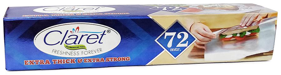 

Claret Food Grade Aluminium Foil Roll 72m(Pack of 1)