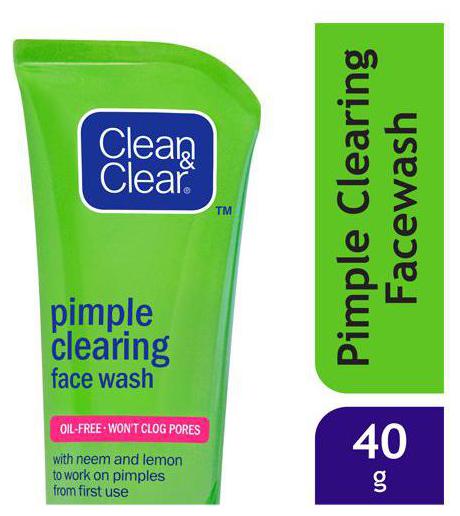 

Clean Clear Face Wash Pimple Clearing With Neem Lemon 40 g