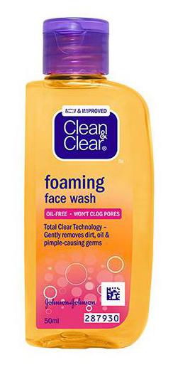 

Clean Clear Foaming Face Wash 50 ml