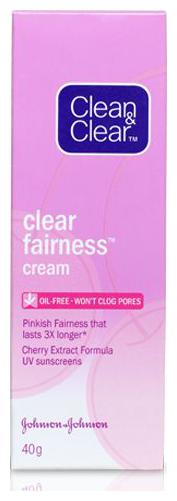 

Clean Clear Fairness Cream 40 g