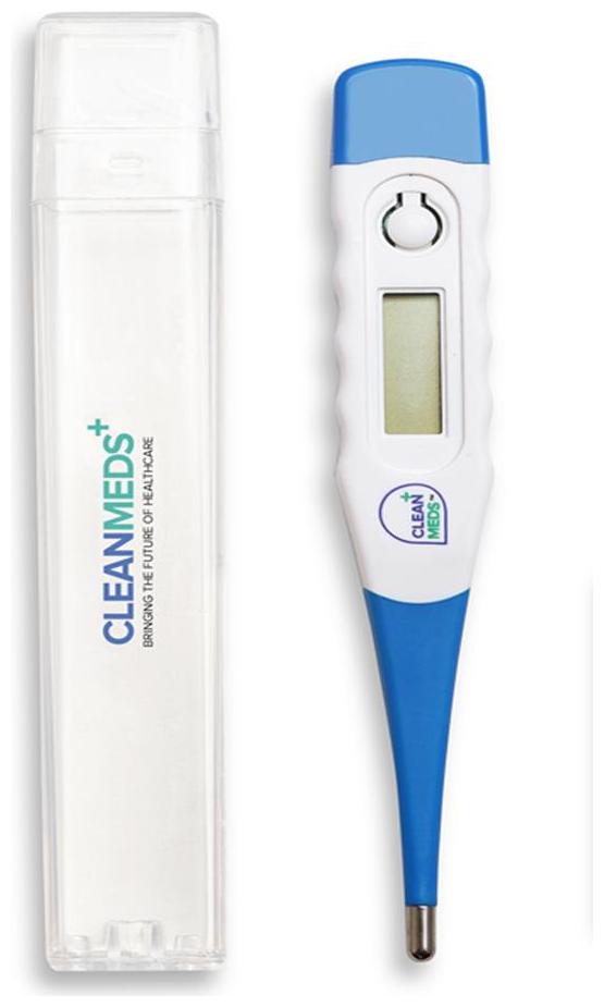 

Clean Meds Flexible Tip Digital Thermometer Ce Fda Rohs Certified Trusted By Doctors High Quality Made In India Thermometer
