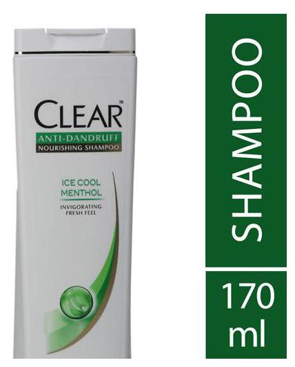 

Clear Shampoo - Ice Cool Menthol Anti-Dandruff 170 ml