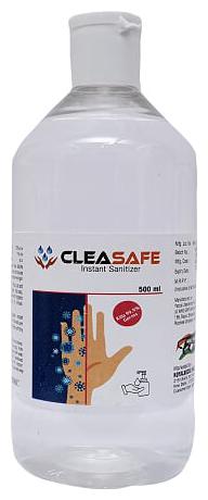 

Cleasafe Instant Hand Sanitizer 500 ml ( Pack of 1 )
