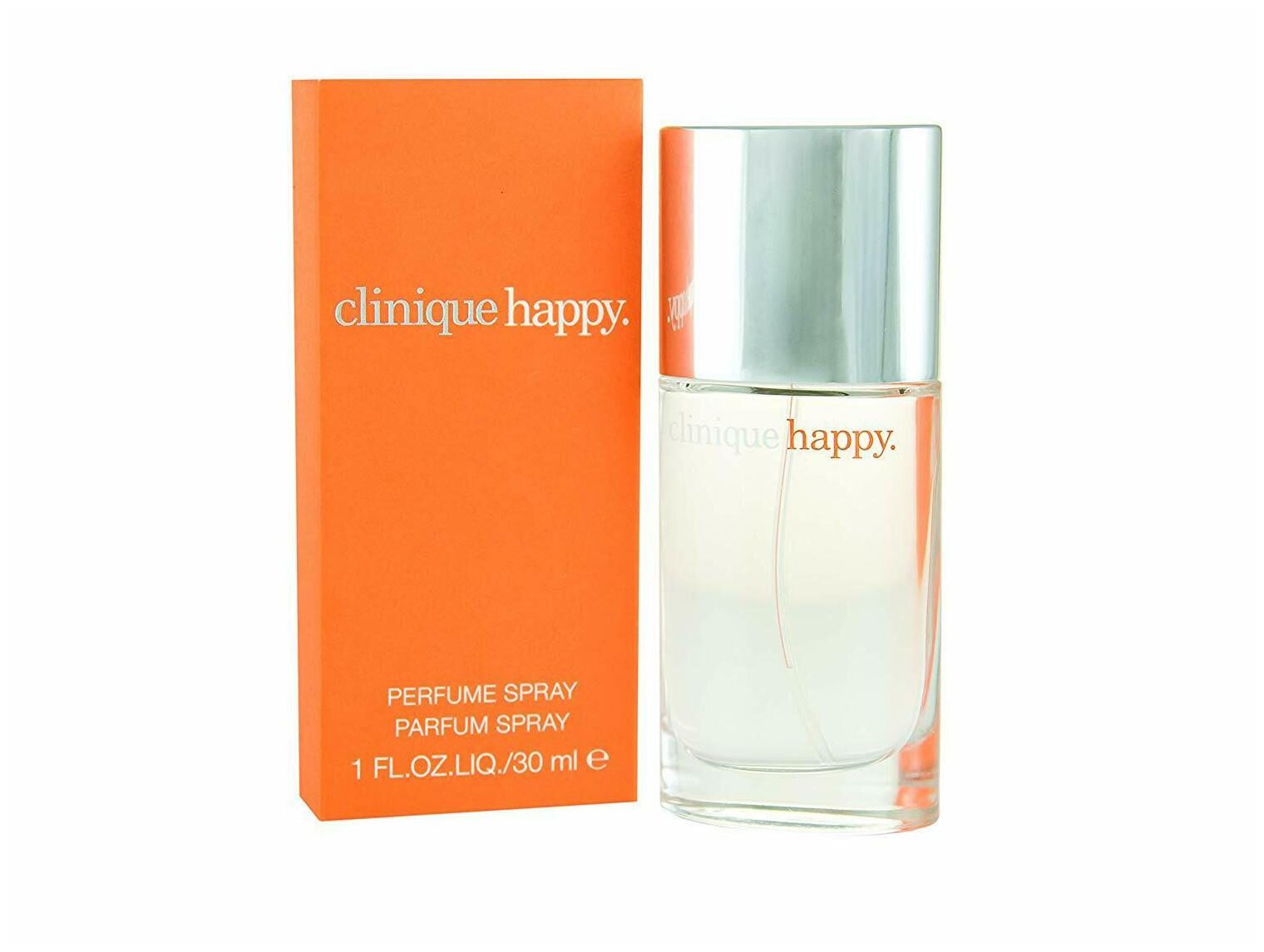 

CLINIQUE HAPPY Pure Parfum Spray FOR WOMEN 1 0 Oz 30 ml BRAND NEW ITEM IN BOX