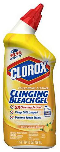 

Clorox Toilet Bowl Cleaner - Clinging Bleach Gel 709 ml