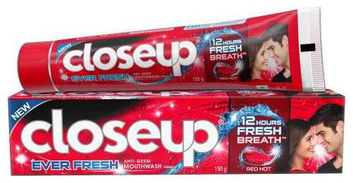 

Close Up Ever Fresh Red Hot Gel Toothpaste 150 g
