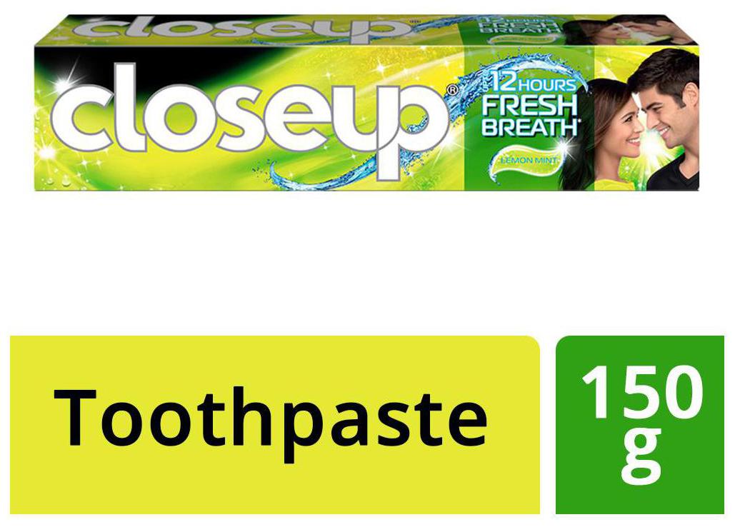 

Closeup Deep Action Lemon Mint Gel Toothpaste 150 g