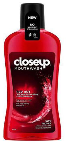

Closeup Red Hot Mouthwash 500 ml