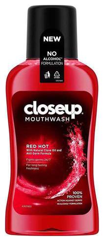 

Closeup Red Hot Mouthwash 250 ml