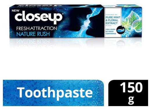 

Closeup Toothpaste - Fresh Attraction Nature Rush Gel 150 g