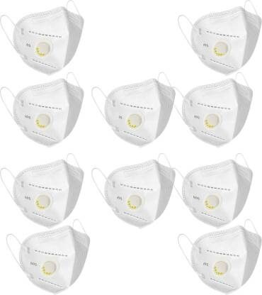 

Clymb Anti-Pollution KN95 Mask With Activated Carbon with Earloop For Men And Women (Pack Of 10)