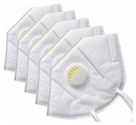 

Clymb Anti-Pollution KN95 Mask With Activated Carbon with Earloop For Men And Women (Pack Of 5)