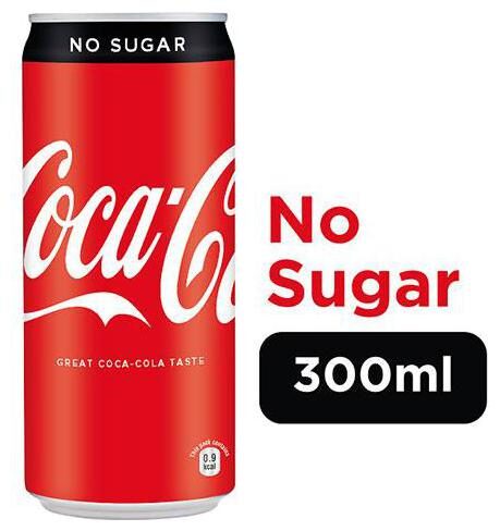 

Coca Cola Soft Drink - Coke Zero 300 ml