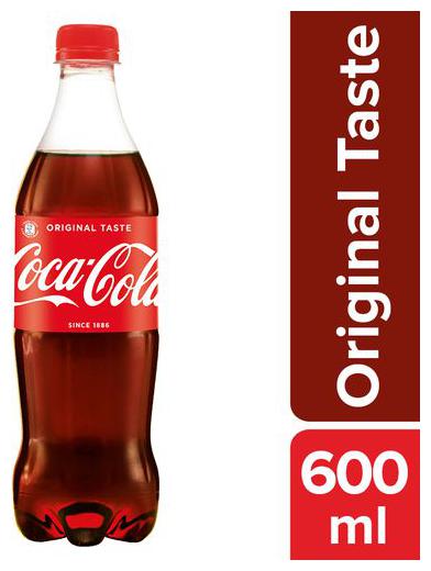 

Coca Cola Soft Drink 600 ml