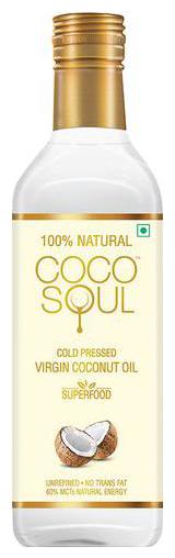 

Coco Soul Cold Pressed Natural Virgin Coconut Oil 1 L