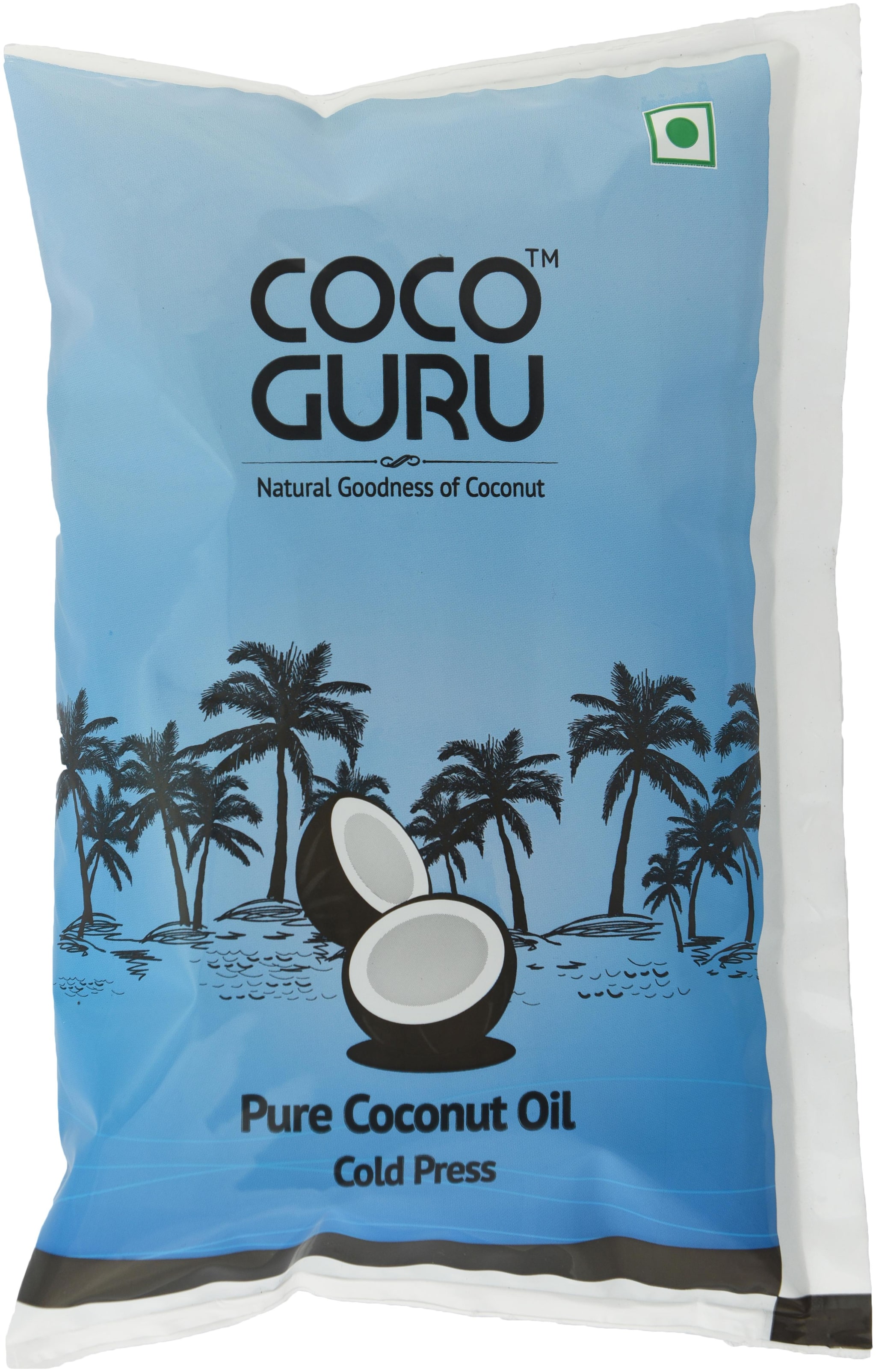 

Cocoguru Cold Press Coconut Oil - Pouch 1 Litre