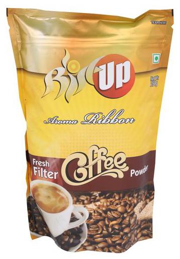 

Riseup Coffee - Chikamagalur Aroma Ribbon Filter Coffee Using 100 German Machinery to Roast Grind 250 g