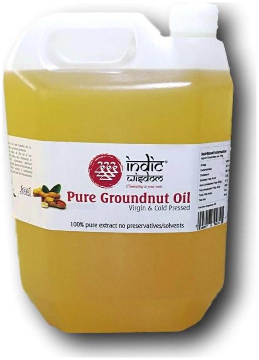 

Cold pressed Groundnut Oil 5 L