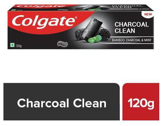 

Colgate Charcoal Clean Black Gel Toothpaste - Bamboo Charcoal Mint 120 g