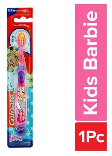 

Colgate Kids Barbie Toothbrush - Extra Soft With Tongue Cleaner 1 pc