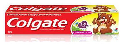 

Colgate Kids Toothpaste Strawberry 40 g