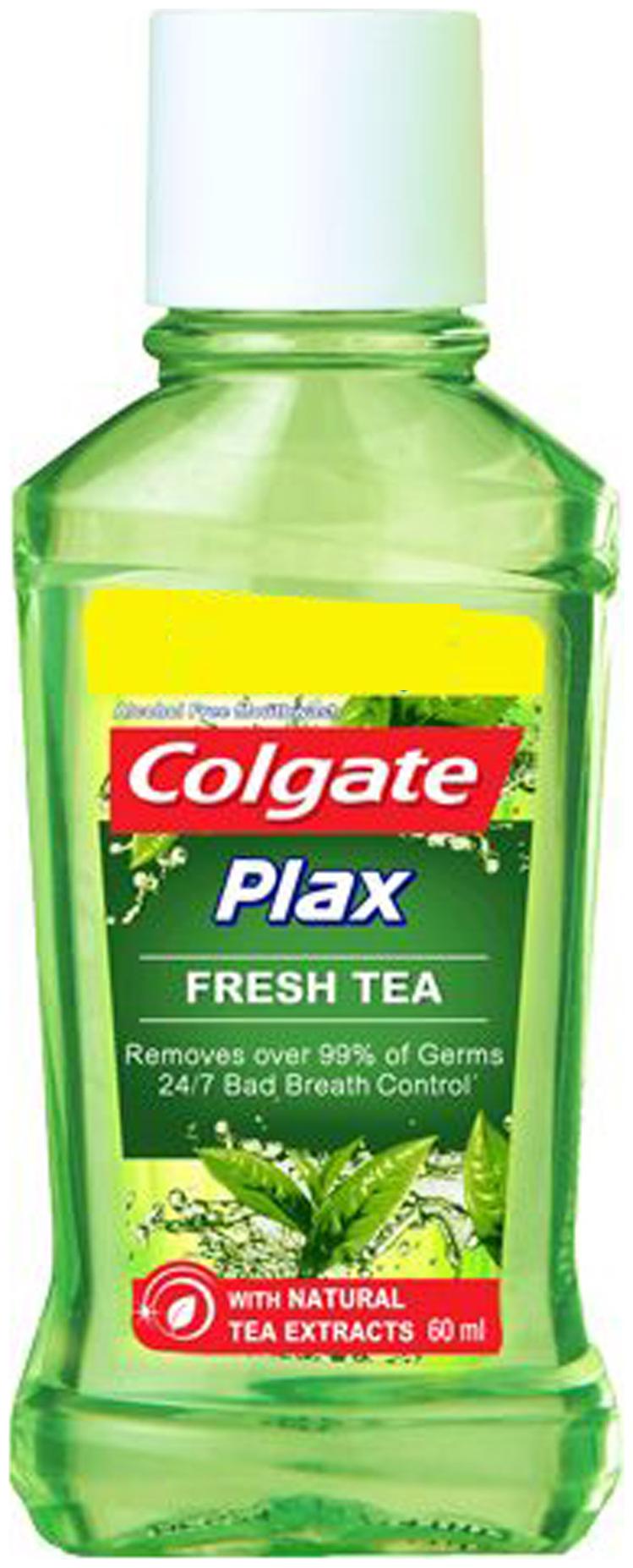 

Colgate Mouthwash - Plax Fresh Tea Alcohol Free 60 ml