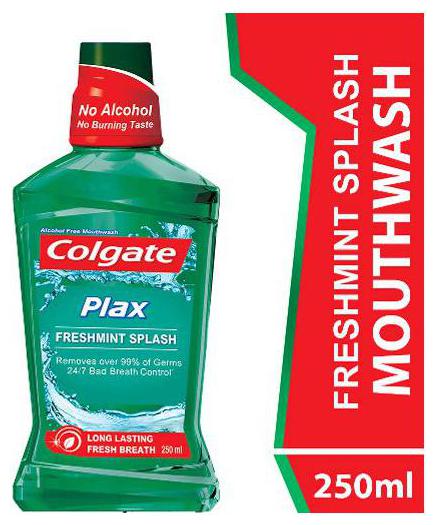 

Colgate Plax Fresh Mint Mouthwash 250 ml