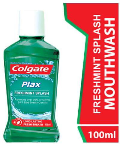 

Colgate Plax Fresh Mint Mouthwash 100 ml