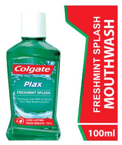 

Colgate Plax Fresh Mint Mouthwash 100 ml