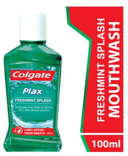 

Colgate Plax Fresh Mint Mouthwash 100 ml