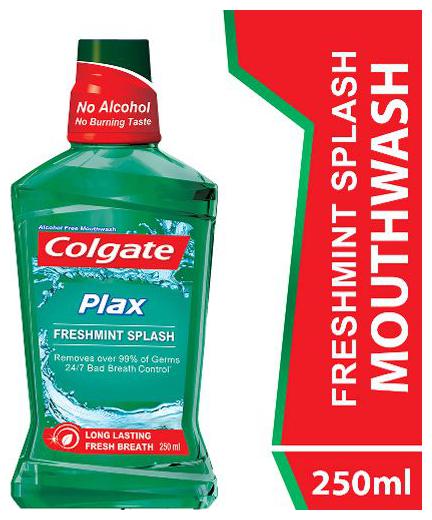 

Colgate Plax Fresh Mint Mouthwash 250 ml