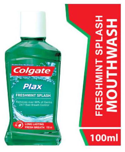 

Colgate Plax Fresh Mint Mouthwash 100 ml