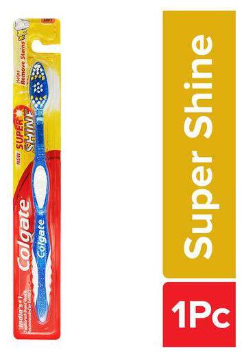 

Colgate Toothbrush - Super Shine Soft Colgate Tooth Brush - Super Shine Soft 1 pc