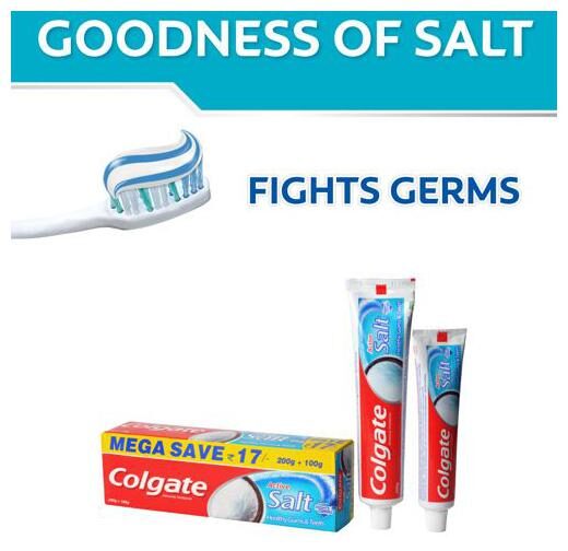 

Colgate Toothpaste Active Salt Saver Pack Salt Minerals 300 g