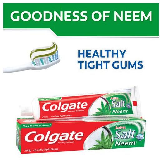

Colgate Toothpaste Active Salt Neem 200 g