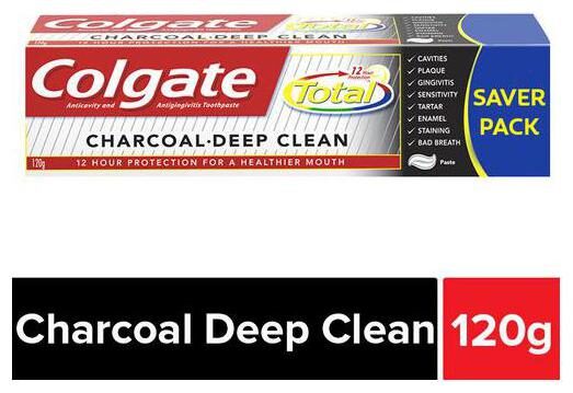 

Colgate Toothpaste - Total Charcoal 120 g