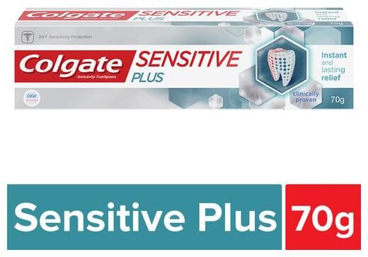

Colgate Toothpaste - Sensitive Plus Anticavity 70 g