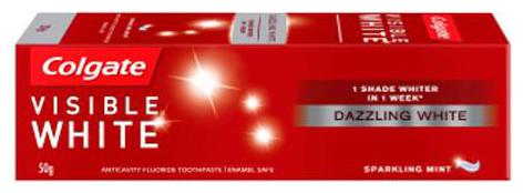 

Colgate Toothpaste Visible White 50 g